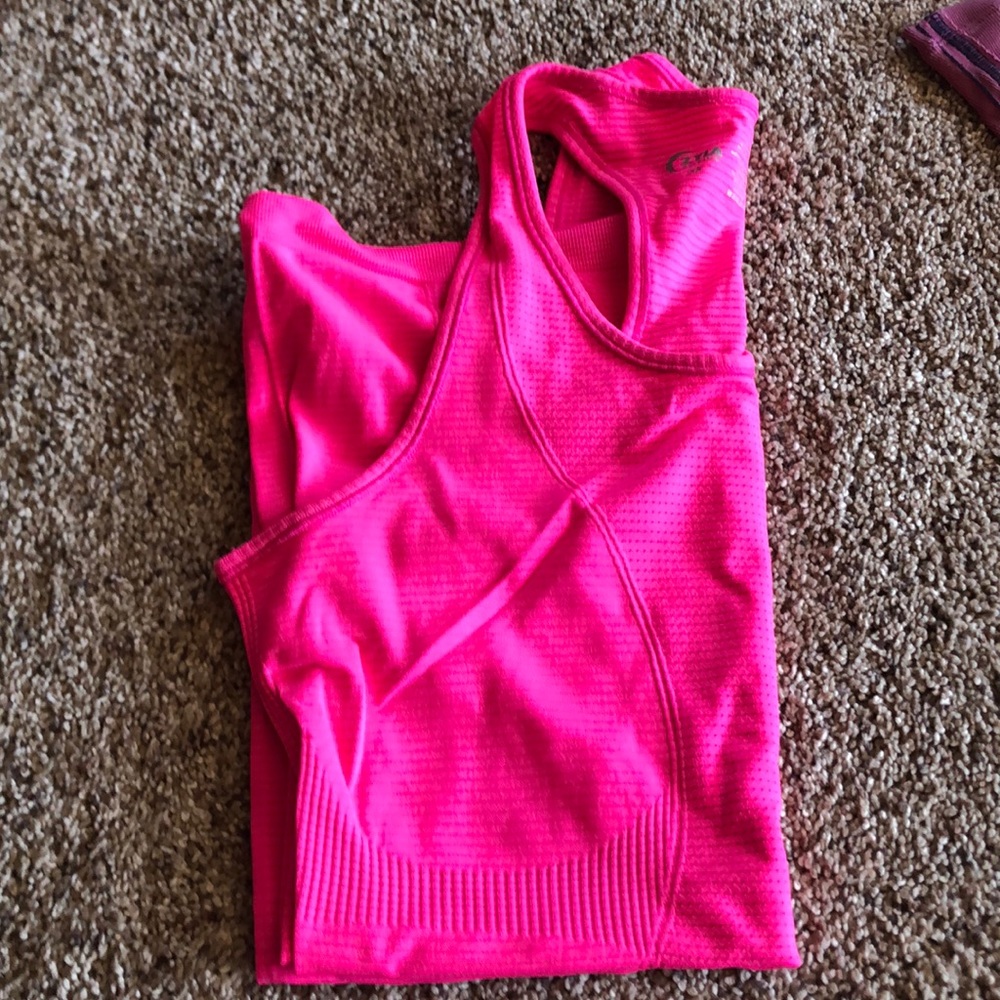 ZYIA hot pink Copper Charged Tank